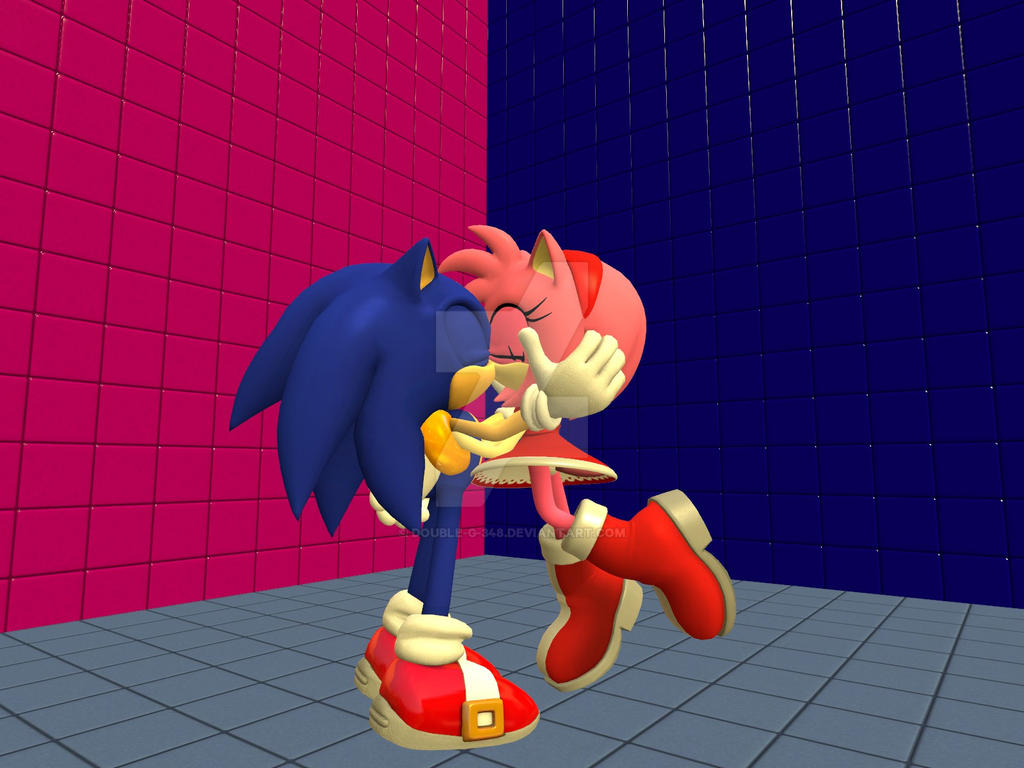 Sonic e Amy - Sonamy Movie: Offscreen Kiss 😘 di