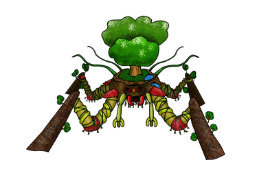 OC - RPG - Legendary Walking Tree