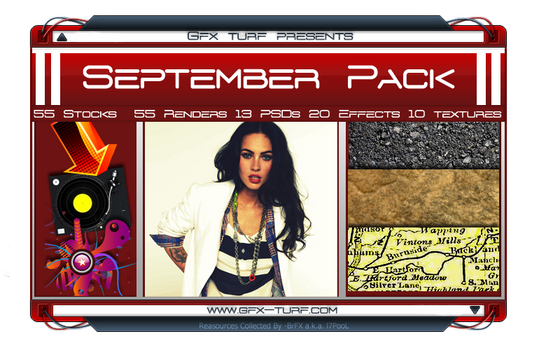 GFXTURF'S SEPTEMBER PACK