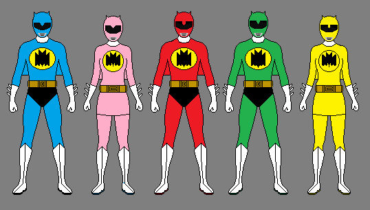 Batman-rangers by sentaipower on DeviantArt