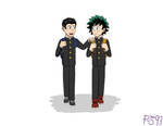 Izuku and Mako (MHA x Invincible) by PurpleStickman93 on DeviantArt