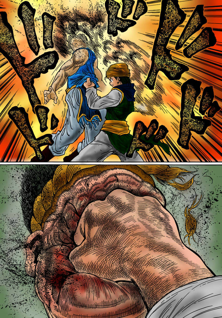 Ging S Falcon Punch Hxh 343 By Kayjay O On Deviantart Ging S Falcon Punch Hxh 343 By Kayjay O On Deviantart