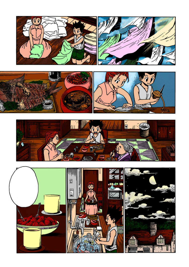 Gon And Mito Hunter X Hunter 345 By Kayjay O On Deviantart Gon And Mito Hunter X Hunter 345 By Kayjay O On Deviantart