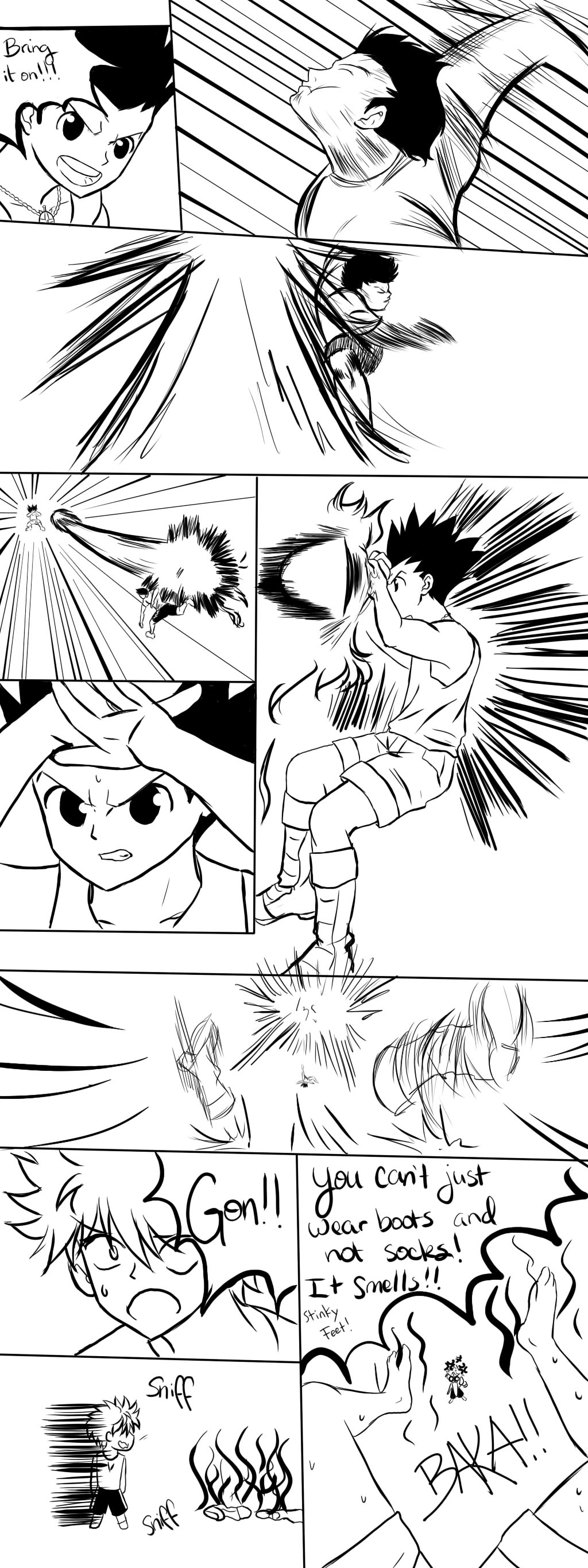 Gon Freecss by KayJay-O on DeviantArt