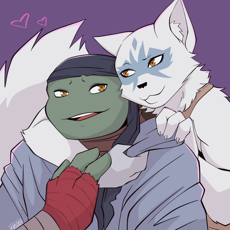 Raph and Alopex IDW by KayJay-O on DeviantArt