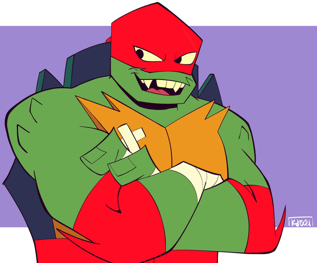 Riph Raph Quick Warm up Raph by KayJay-O on DeviantArt