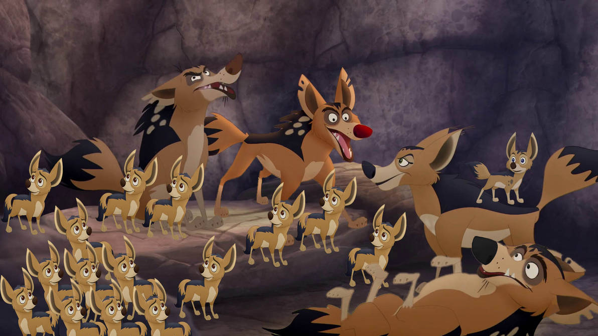 Reirei and her Jackal Pack by disneyandanimals on DeviantArt