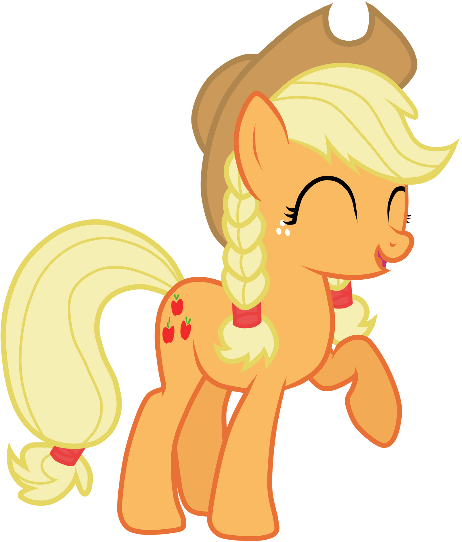 Applejack With A Pigtail