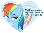 Rainbow Dash Valentine by JennieOo