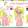 Lilly Sapphire Reference Sheet