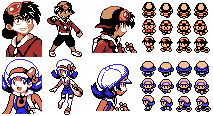 Sprite Pokemon GBA (Trainer Red Alola) by SpriterMazter-ES on DeviantArt