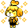 Isabelle Gameboy Sprite