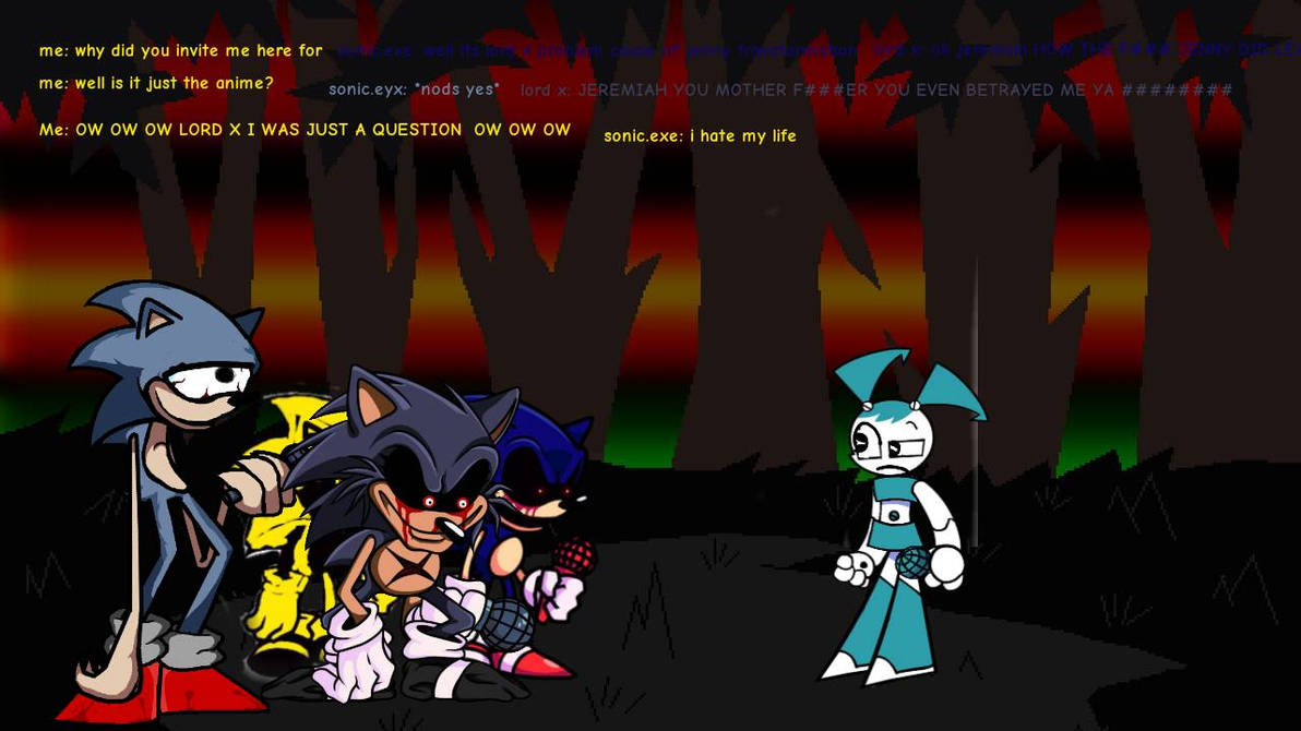 Sonic.EYX VS. HER (Sonic.EYX VS. IMSCARED) : r/DeathBattleMatchups