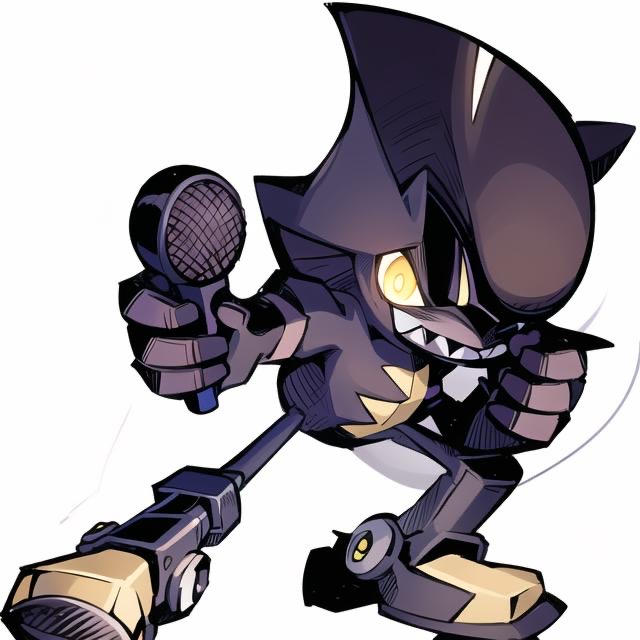 Hue metal Sonic anime version by jer40198 on DeviantArt