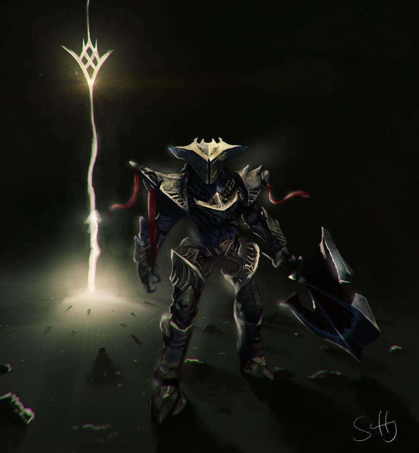 Grand Bacon🇸🇪 on X: Alak-Hul, the Darkblade - #Destiny2Art  #DestinyTheGame #AOTW #Blender3D  / X