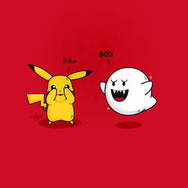 Picks Boo Pika-boo! by NaBHaN on DeviantArt