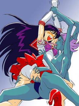 Sailor moon tickle torture