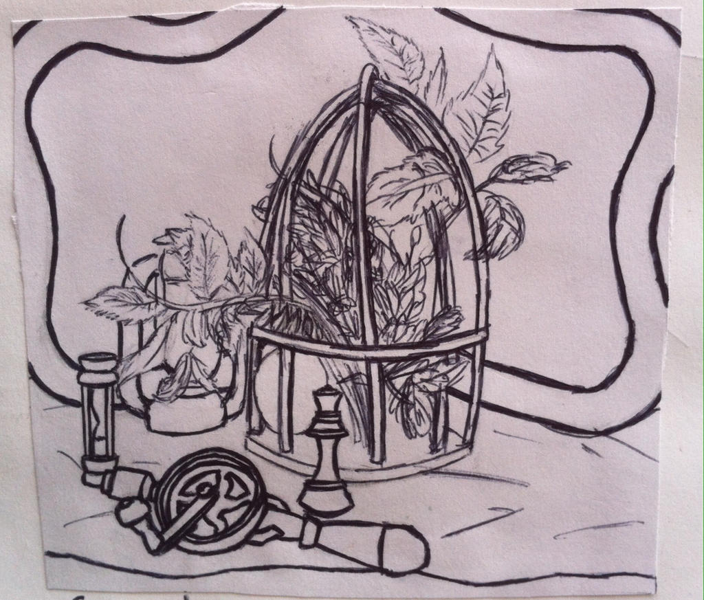 Object Line-Art Drawing #3 by AngelicBichonArt on DeviantArt