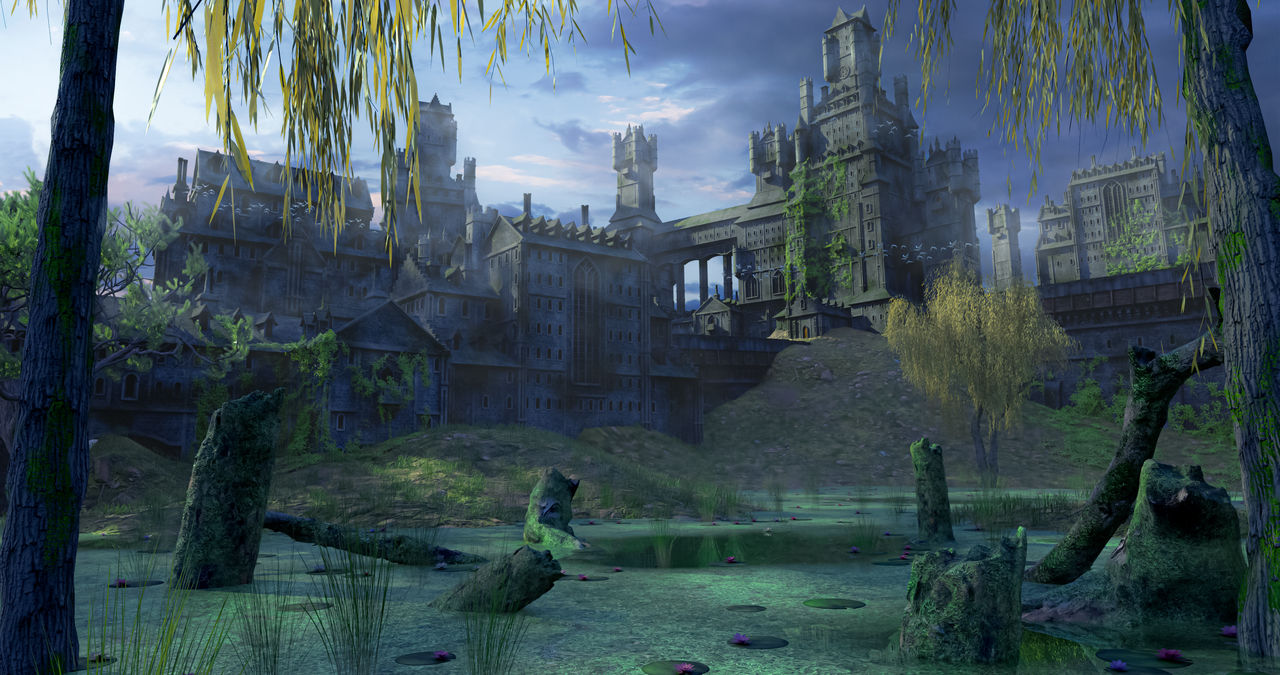Swamp castle by tkashyap on DeviantArt