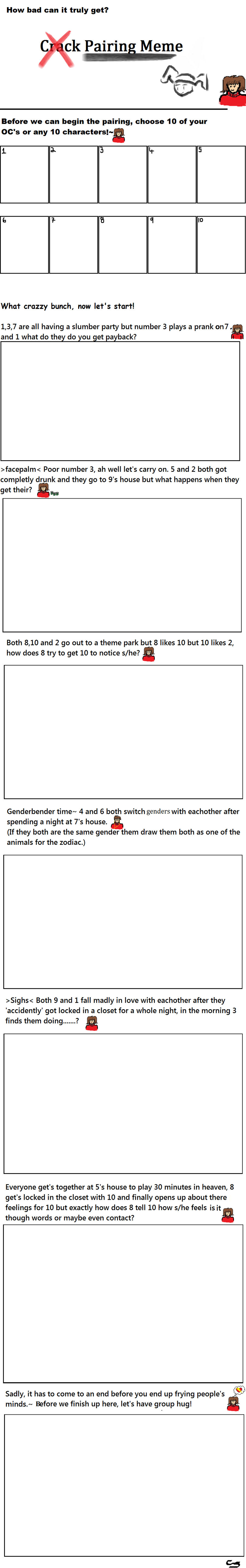 Character Pairing Meme Blank By Melewa On Deviantart Character Pairing Meme Blank By Melewa On Deviantart