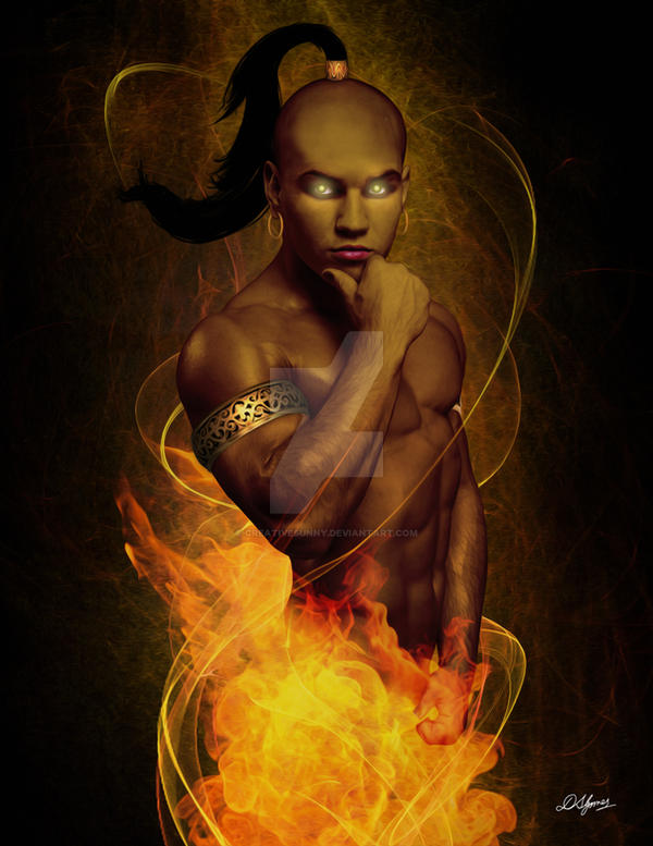 Male Ifrit Djinn