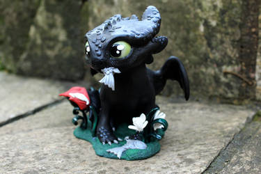 Chibi Toothless (commission)