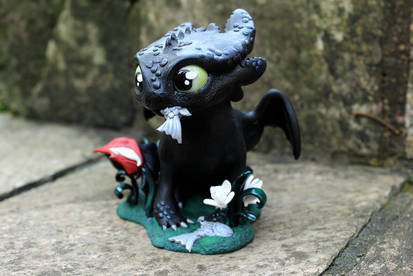 Chibi Toothless (commission)