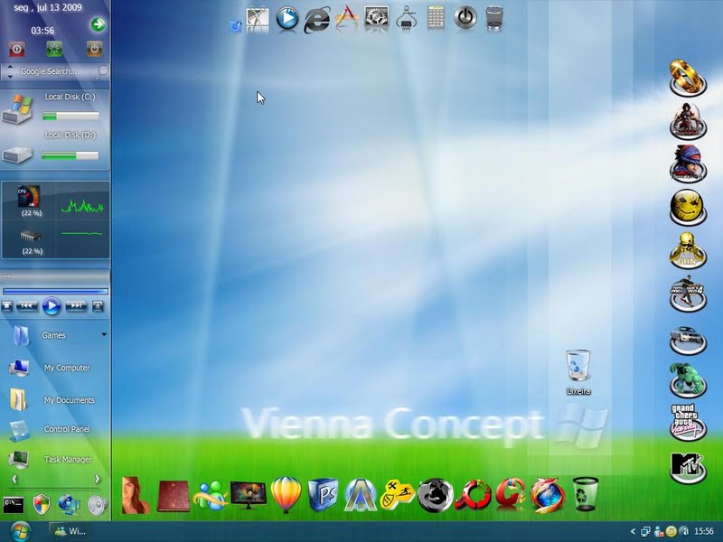 Windows XP style Seven 2009 by EricksonYasmin on DeviantArt