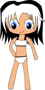 Yuki Hellstrom Chibi - Bikini alt. version