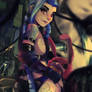 Jinx from League of Legends Arcane