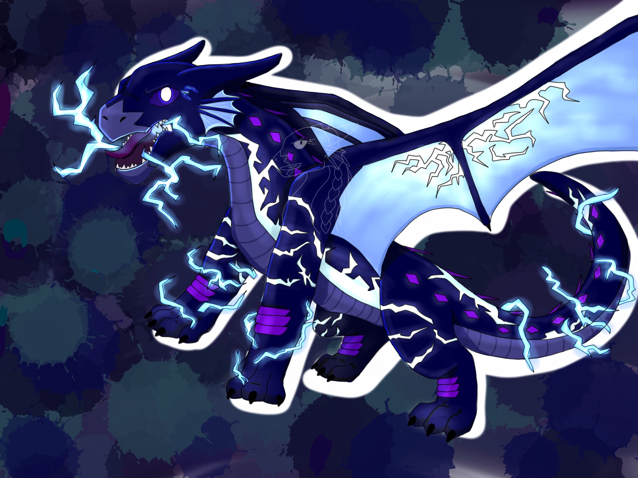 Rigel overcharged (with background) by Syncrhoschard on DeviantArt