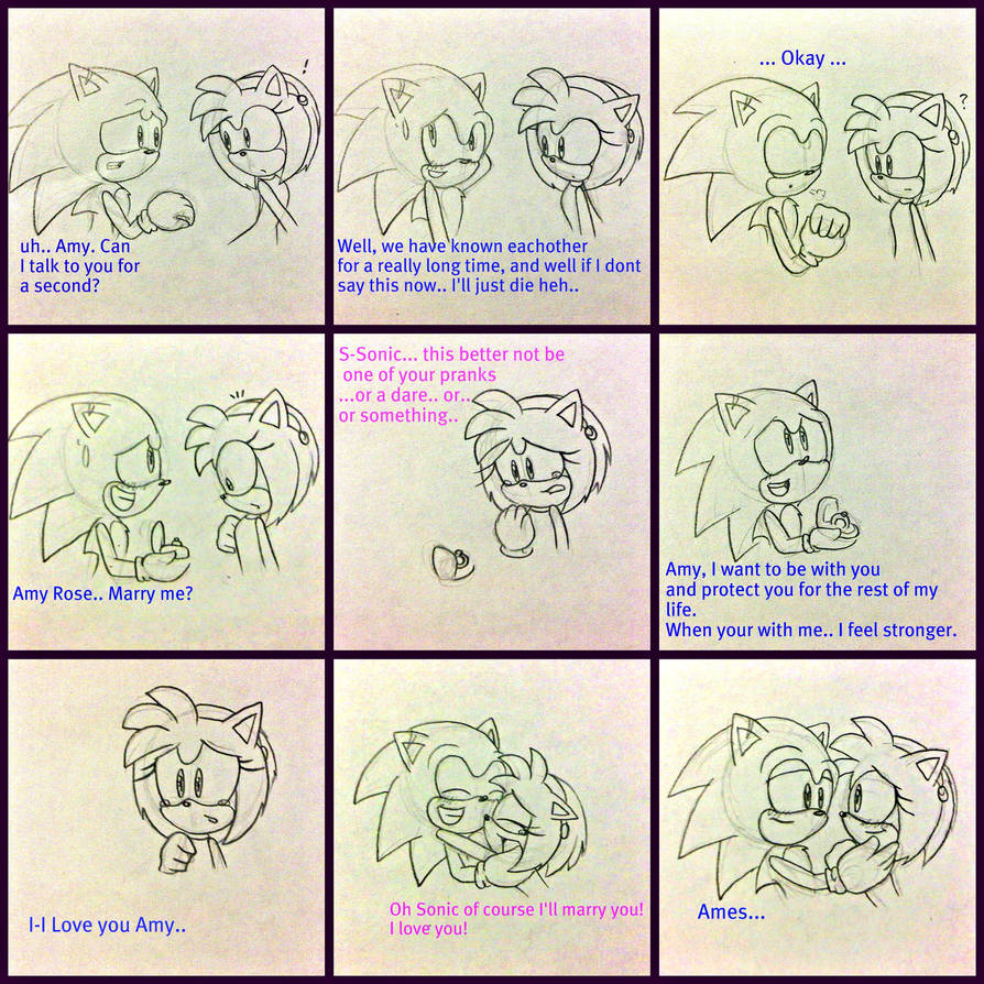 Sonamy Comic Part1 by DawnHedgehog555