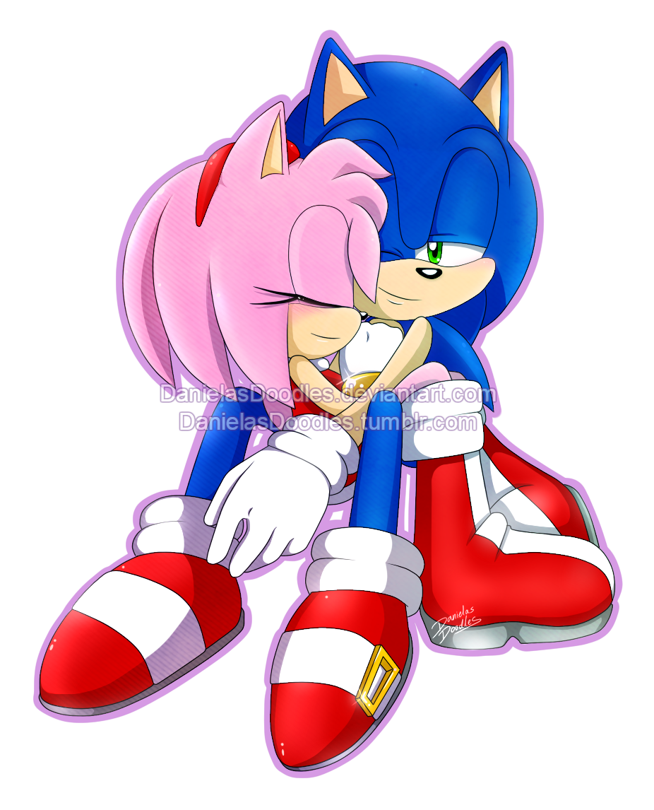 SonAmy~ snuggle