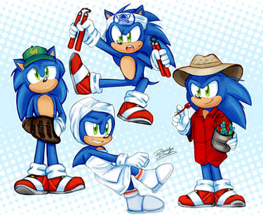 Sonic is a fashion icon