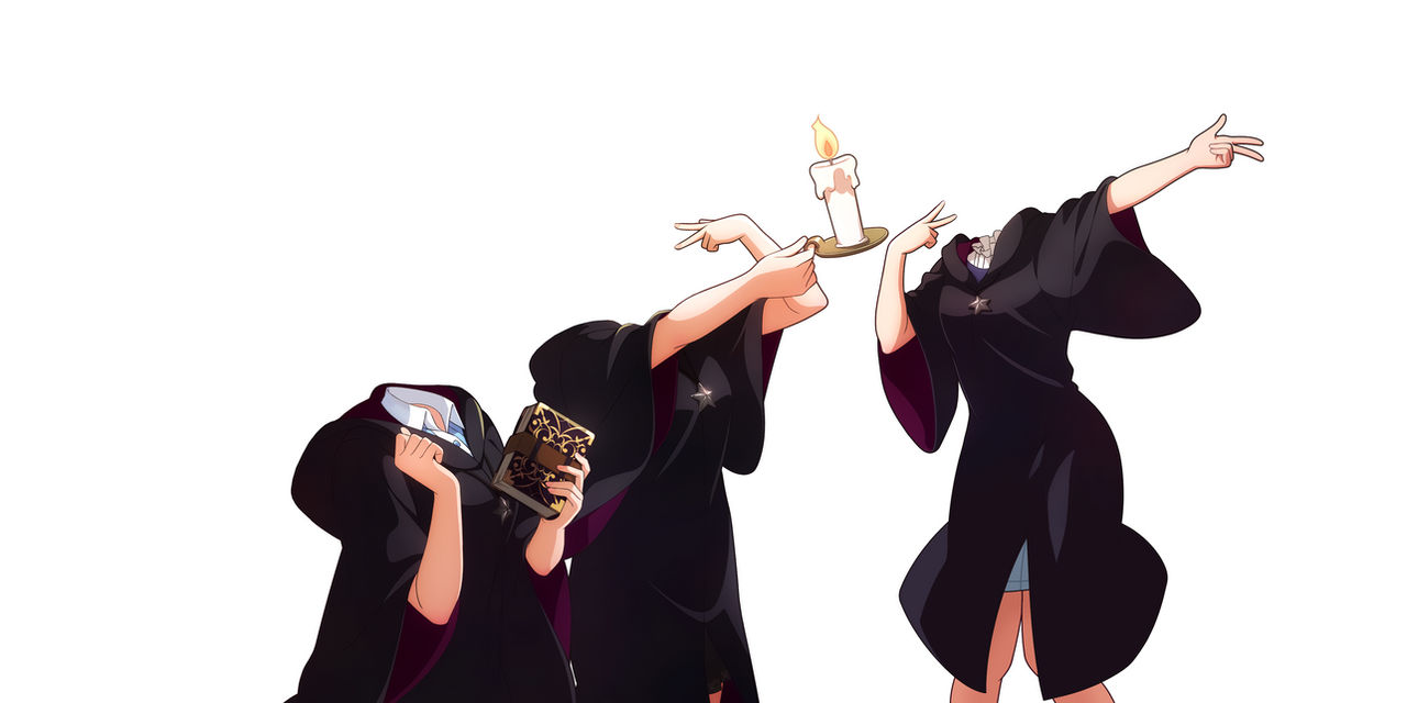 Headless magic girls by DemitronHelgo on DeviantArt