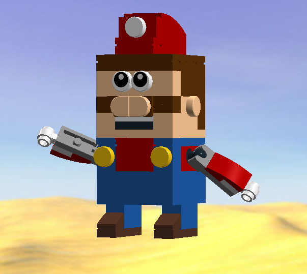 Lego mario shop cursed