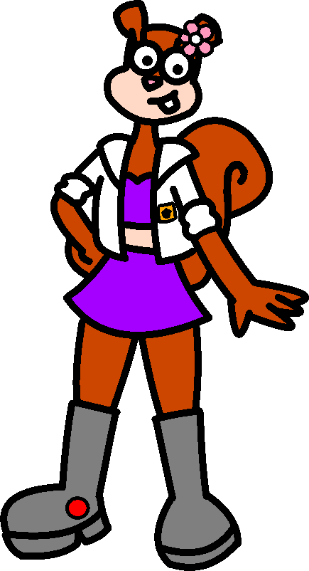 Sandy Redesign by DemitronHelgo on DeviantArt