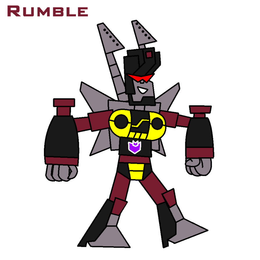 Transformers Rumble (My Style) by DemitronHelgo on DeviantArt