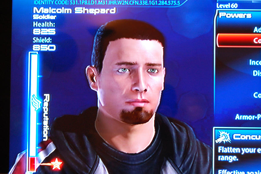 My custom Commander Shepard by Marvelguru on DeviantArt