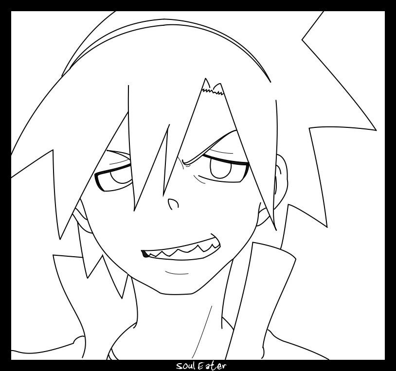 Soul Eater Lineart