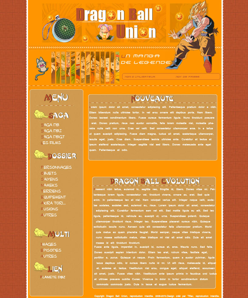 Dragon ball Union by Tiflav