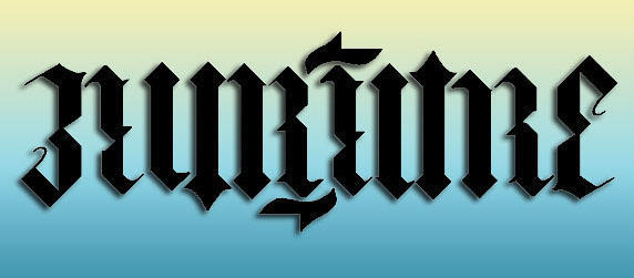 ambigram of nurture