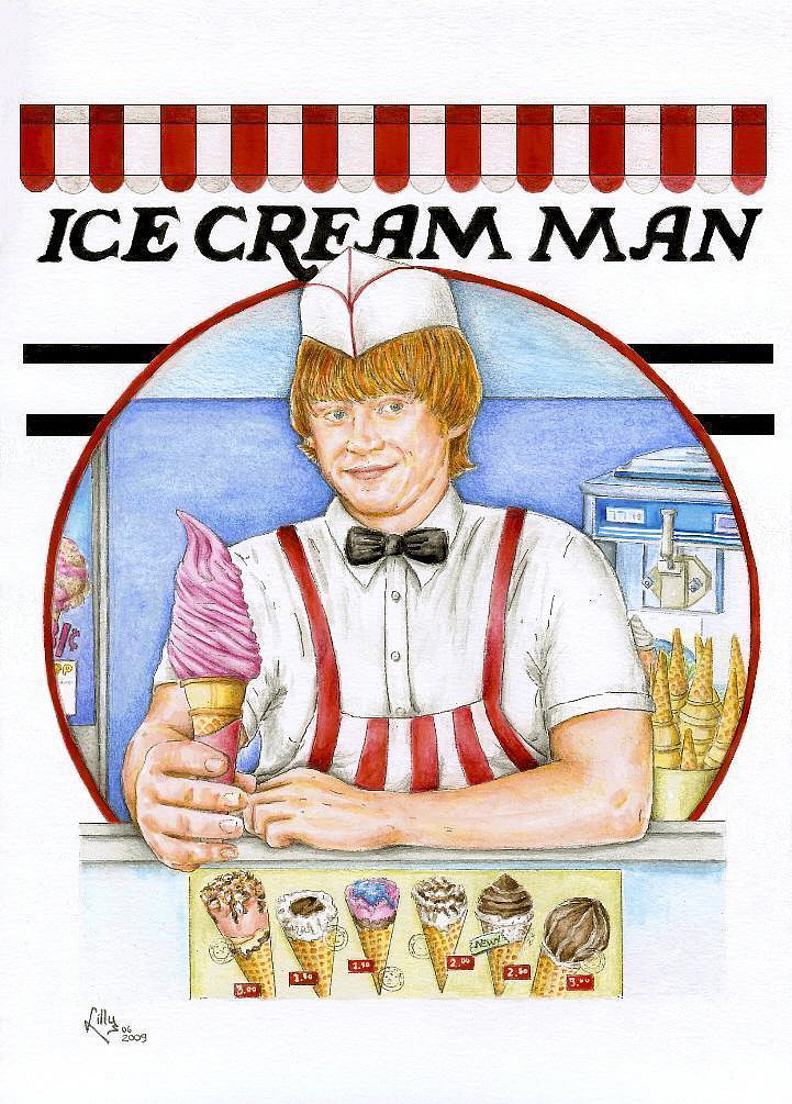 Rupert Grint The Ice Cream Man By Lillywmw On Deviantart Rupert Grint The Ice Cream Man By Lillywmw On Deviantart