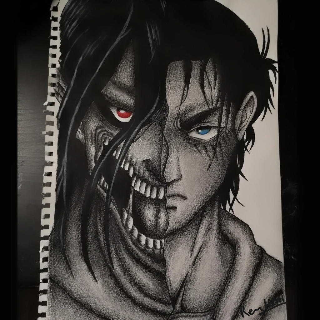 Eren Yeager Attack On Titan By Remyhdmi On Deviantart Eren Yeager Attack On Titan By Remyhdmi On Deviantart