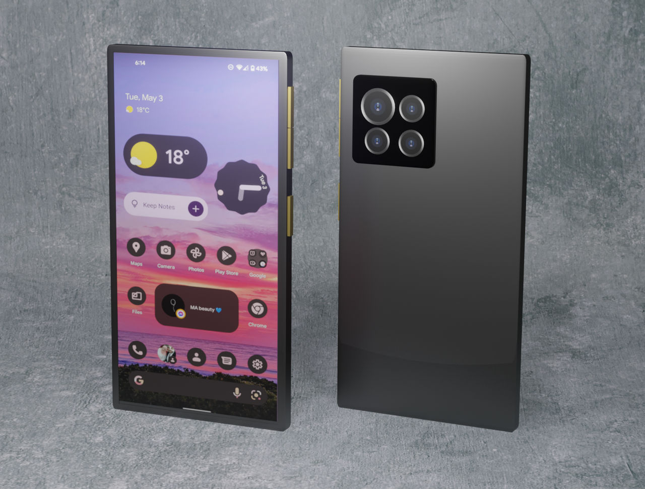 Phone Display Renders Phone-render by BigBeardedBadass on DeviantArt