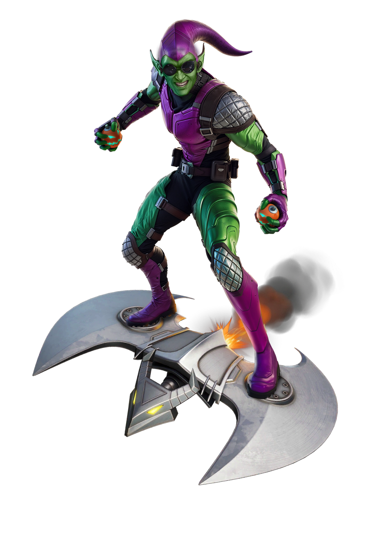 Green Goblin With Glider By HB Transparent On DeviantArt green-goblin-with-glider-by-hb-transparent-on-deviantart