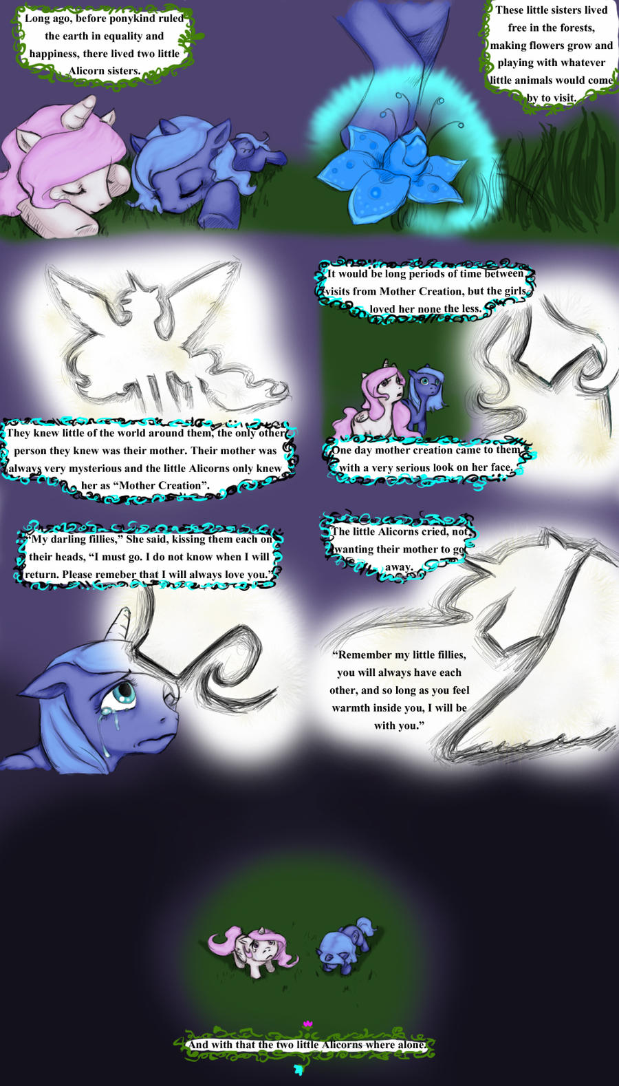 When We Where Young - Page one by BlueParsley