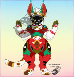 (DISCOUNTED)(OPEN) Maneki Neko Protogen adoptable