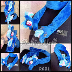 MLP Bit Rate Magnetic Plushie Scarf #1
