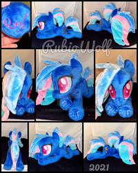MLP 15 inch laying Bit Rate PonyFest Online Plush